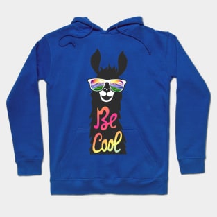 Be Cool Llama Hoodie